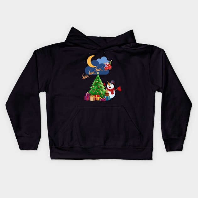 mery hohoho Kids Hoodie by sirazgar